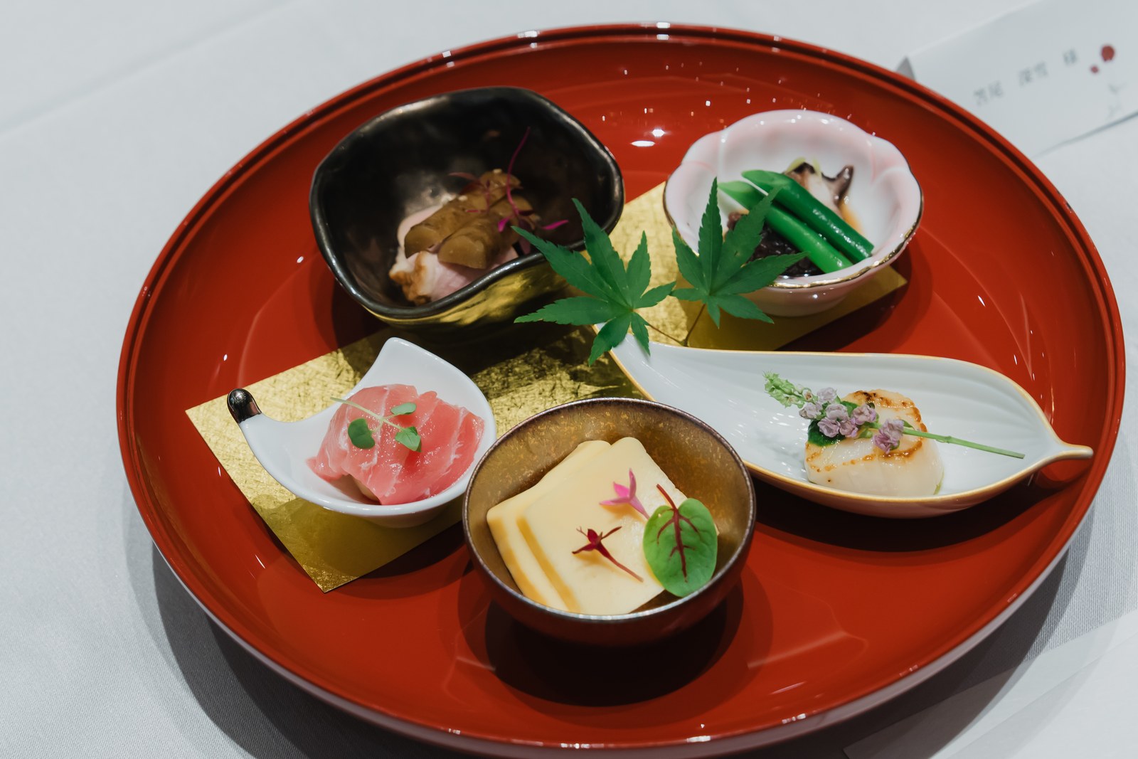 笠原将弘シェフ監修の和食コース